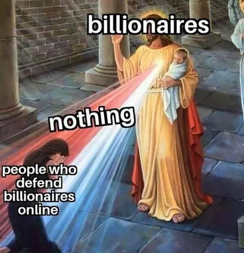 People Who Defend Billionaires Online