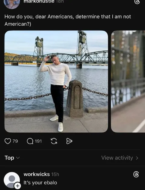 How Americans Spot a Non-American
