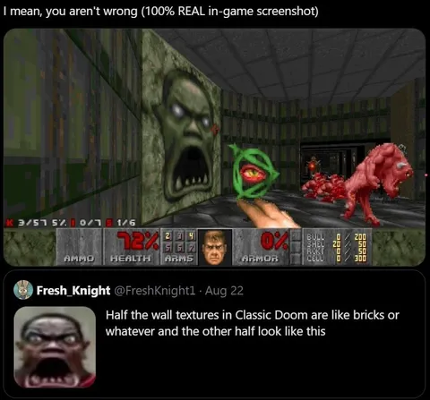 Classic Doom Wall Textures