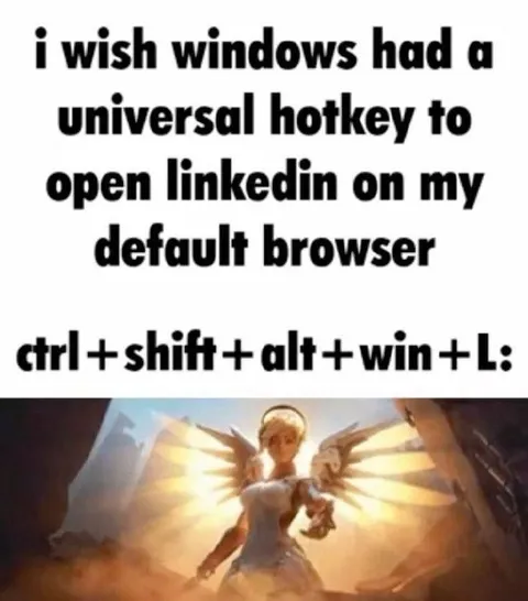 Universal LinkedIn Hotkey