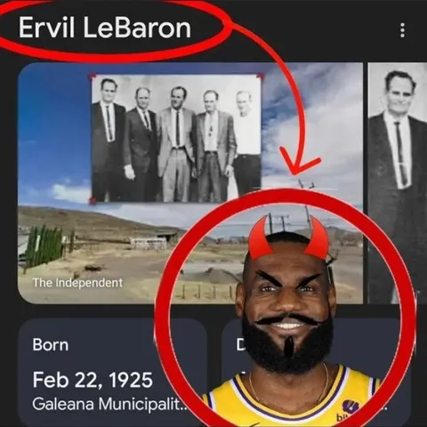 Ervil LeBaron Looks Like LeBron