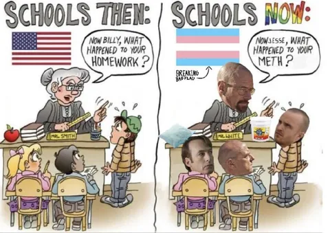 Schools Then vs Schools Now