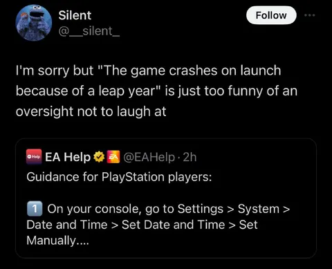 Leap Year Game Crash Fix