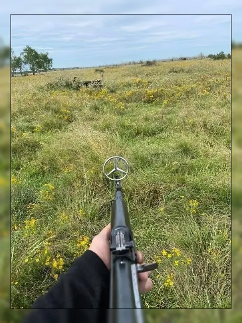 Прицел на Мерседес