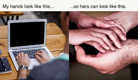 Hands Look Like This