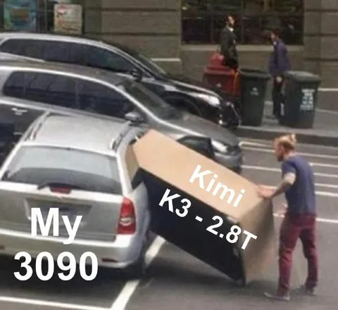 Kimi K3 Versus RTX 3090