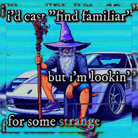 Wizard Looking for Strange