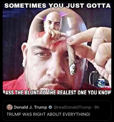 Pass the Blunt to Trump