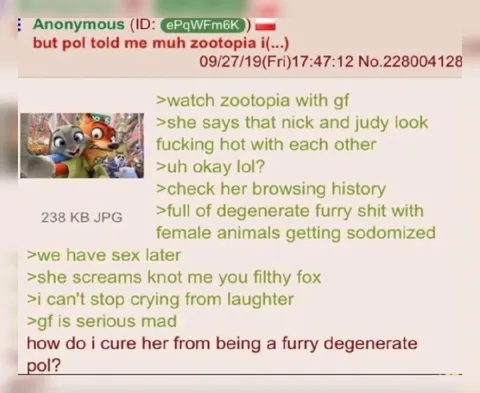 Furry Degenerate Girlfriend