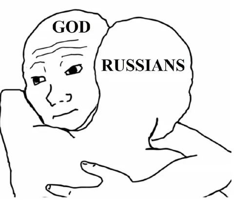 God Hugging Russians