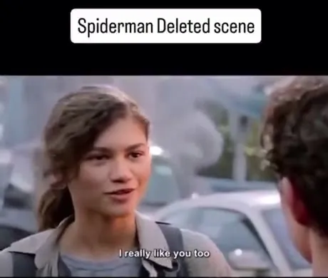 Spider-Man Deleted Scene Kiss Prank