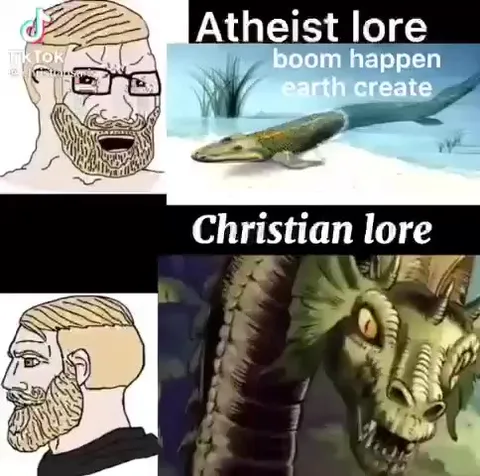 Atheist Lore vs Christian Lore