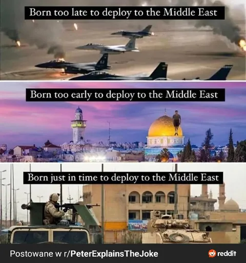Born to Deploy to the Middle East