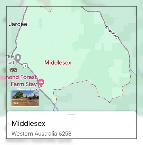 Middlesex, Western Australia