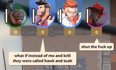 Hawk and Tuah Instead of Mo and Krill