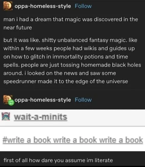Shitty Unbalanced Fantasy Magic