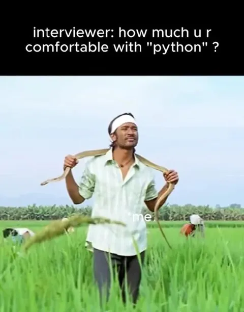 Comfortable With Python