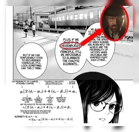 Heisenberg's Vampire Equation