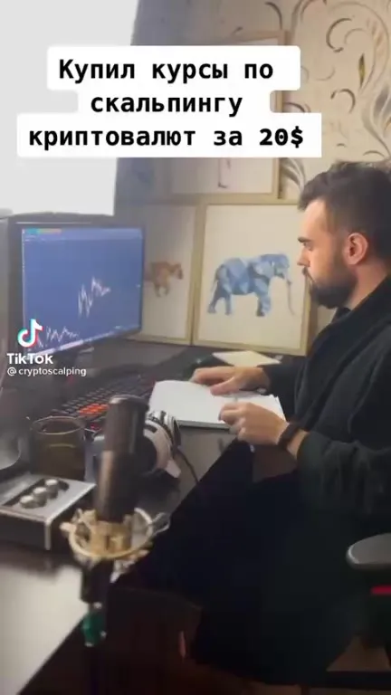 Купил курсы по скальпингу