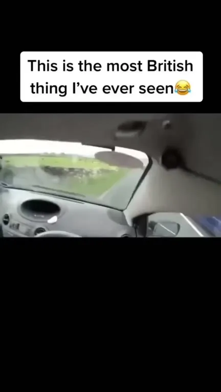 The Most British Car Crash