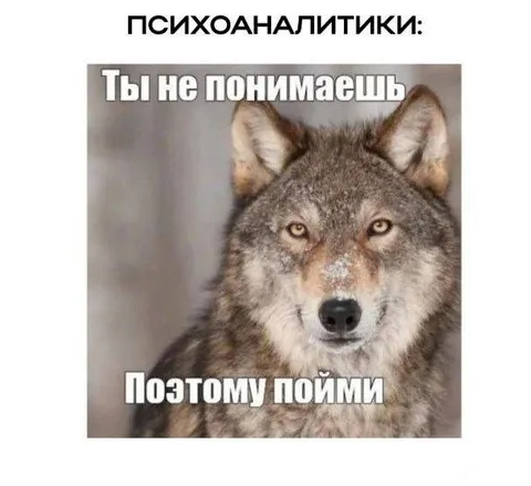 Ты не понимаешь, поэтому пойми