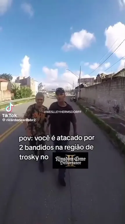 Atacado por dois bandidos em Trosky