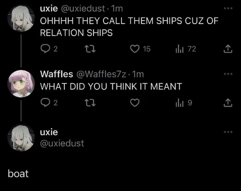 They Call Them Ships