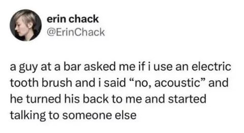 No, Acoustic Toothbrush Joke