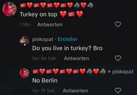 Turkey on Top, No Berlin