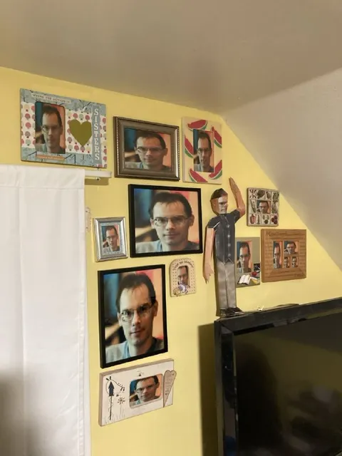 Wall Shrine to One Man