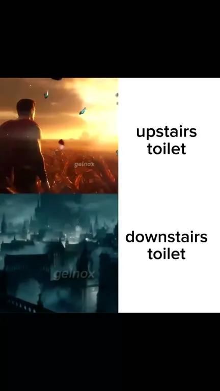 Upstairs Toilet vs Downstairs Toilet