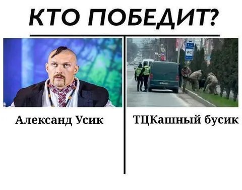 Кто победит: Усик или бусик
