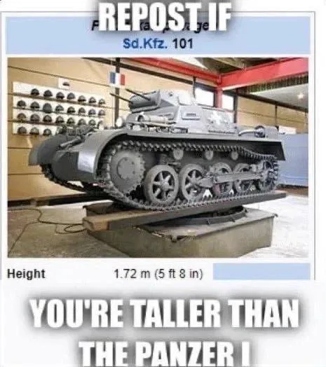 Taller Than the Panzer I