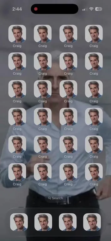 Craig Takes Over the iPhone