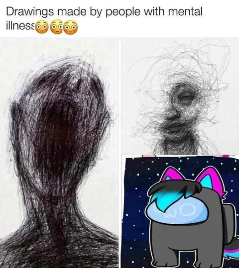 Drawings Made by People with Mental Illness