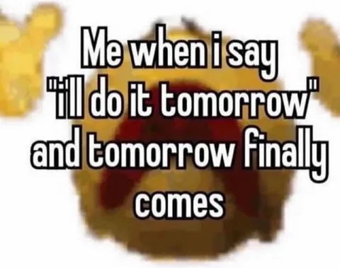 When Tomorrow Finally Comes