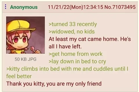 My Cat Is My Only Friend