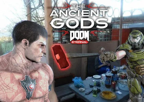 Doom Slayer Crashes the Barbecue
