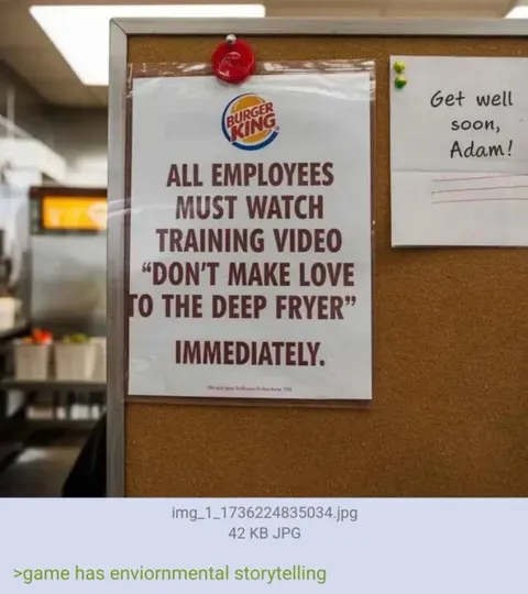 Burger King Deep Fryer Warning