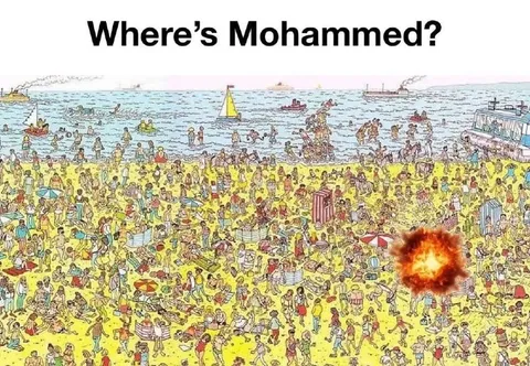 Where’s Mohammed at the Beach
