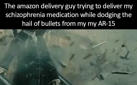 Amazon Guy Dodging AR-15 Fire