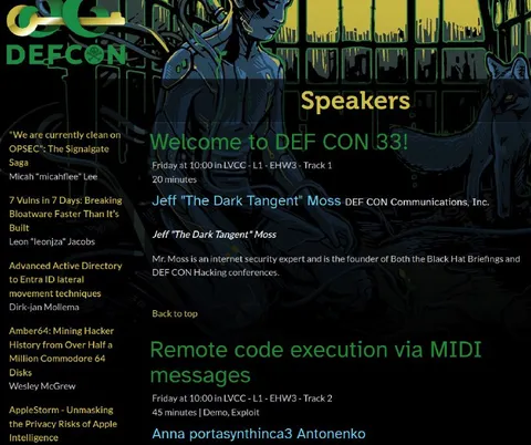 First Speaker on the List