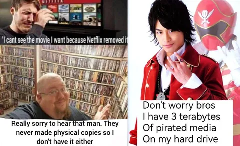 Three Terabytes of Pirated Media