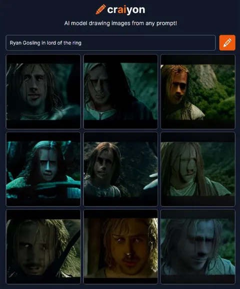 Ryan Gosling in Lord of the Rings