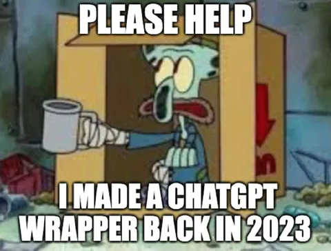 Squidward Made a ChatGPT Wrapper