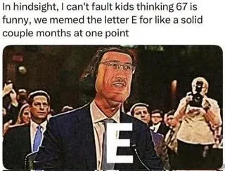 The Letter E Was Funny