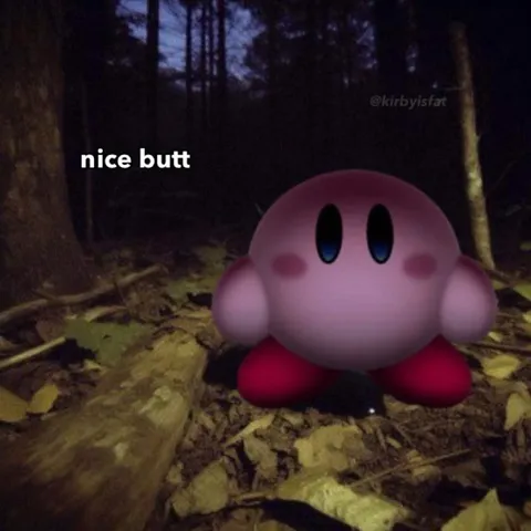 Kirby Says Nice Butt