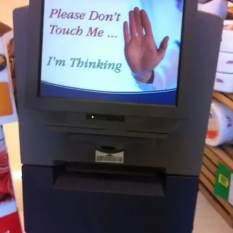 Please Don’t Touch Me, I’m Thinking