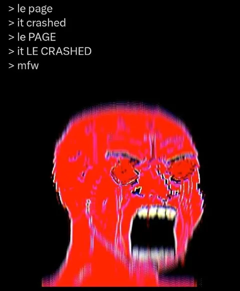Le Page It Crashed