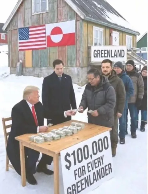 Trump Pays Every Greenlander